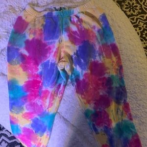 Tiedye sweatpants NWOT